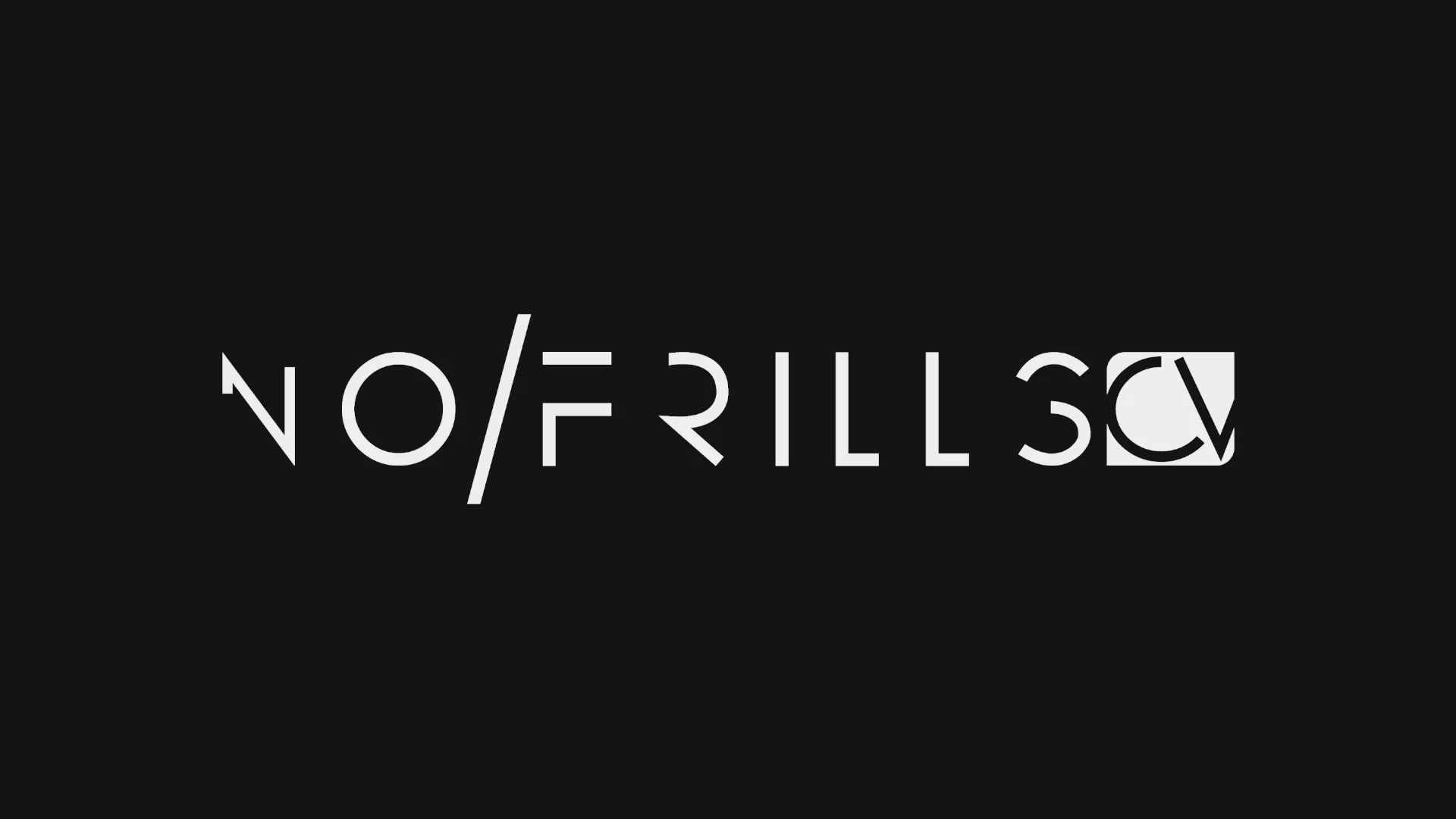 Screenshot or preview of NoFrillsCV