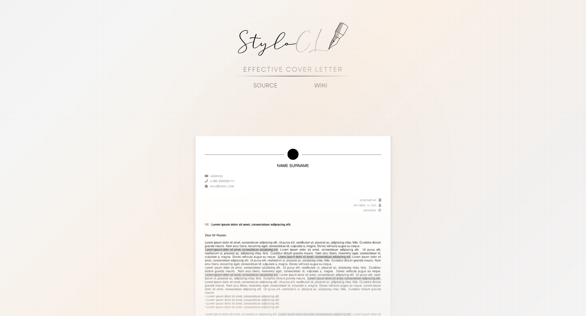 Screenshot or preview of StyloCL